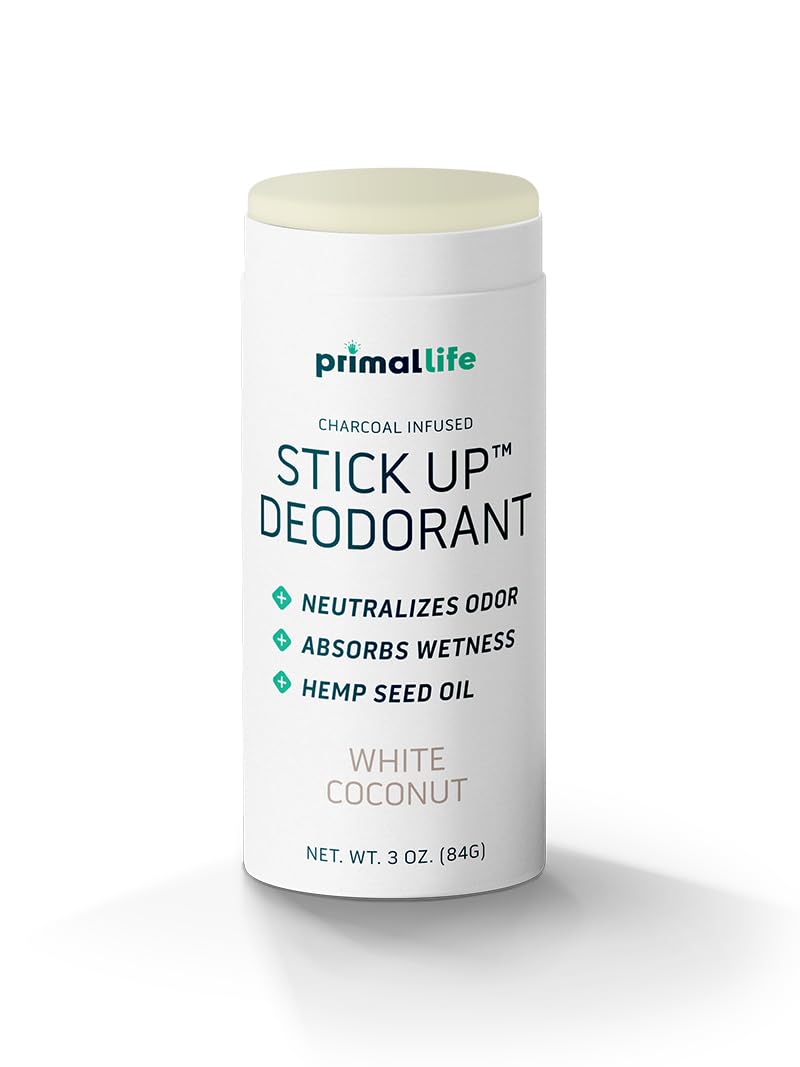 Stick Up Primal Life Déodorant en baton prêt à l emploi, fraîcheur durable.