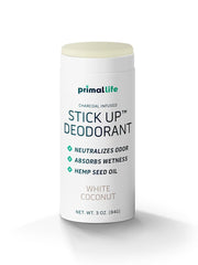 Stick Up Primal Life Déodorant en baton prêt à l emploi, fraîcheur durable.