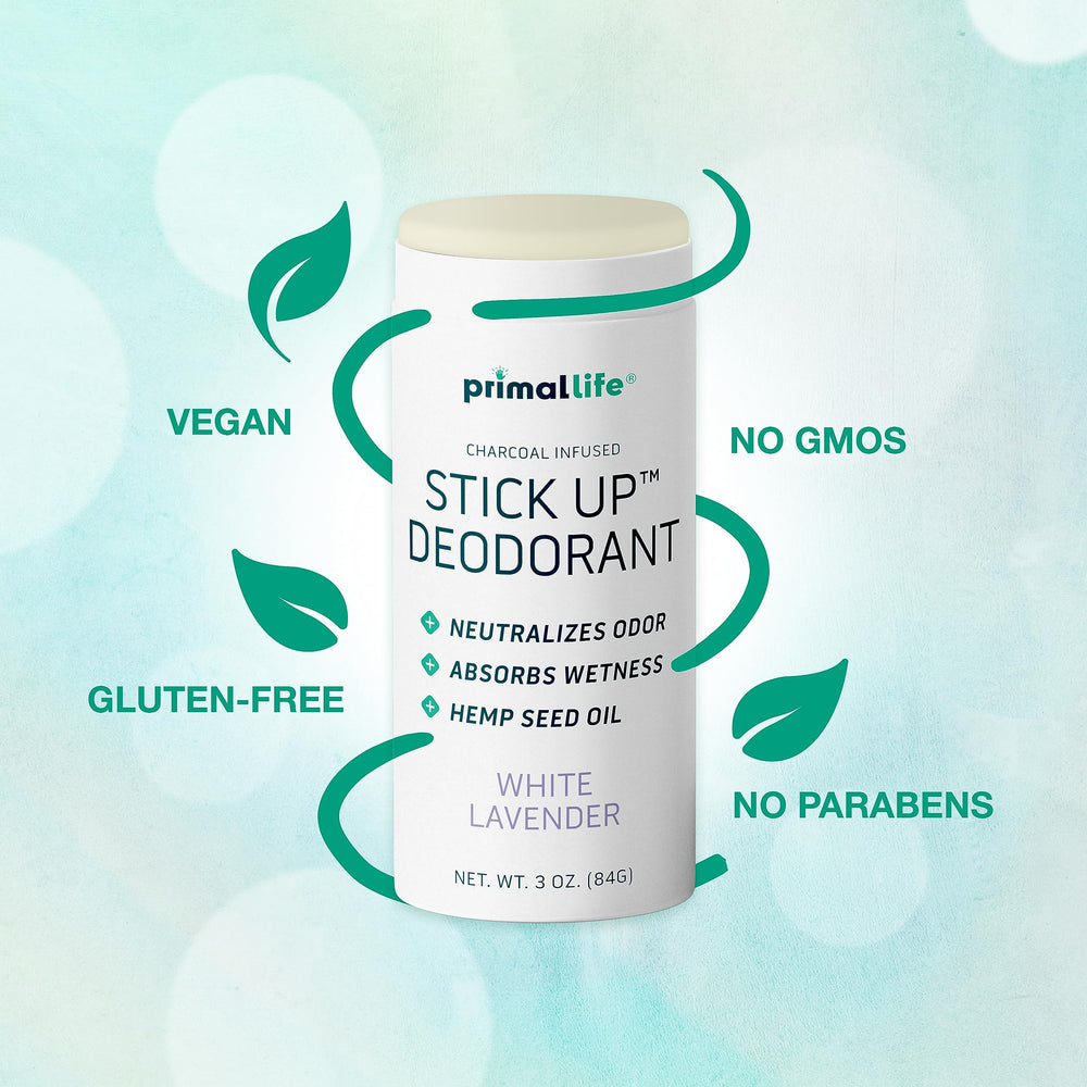 Stick Up Primal Life Organics, huile de graines de chanvre pour apaiser