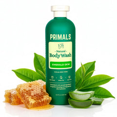 PRIMALS Aloe vera – Hydratation douce après douche pour peau équilibrée.