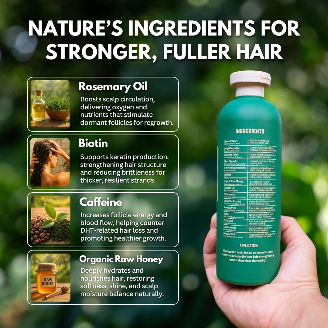 PRIMALS Shampoing Cuir Chevelu — Texture crémeuse et apaisement du cuir chevelu