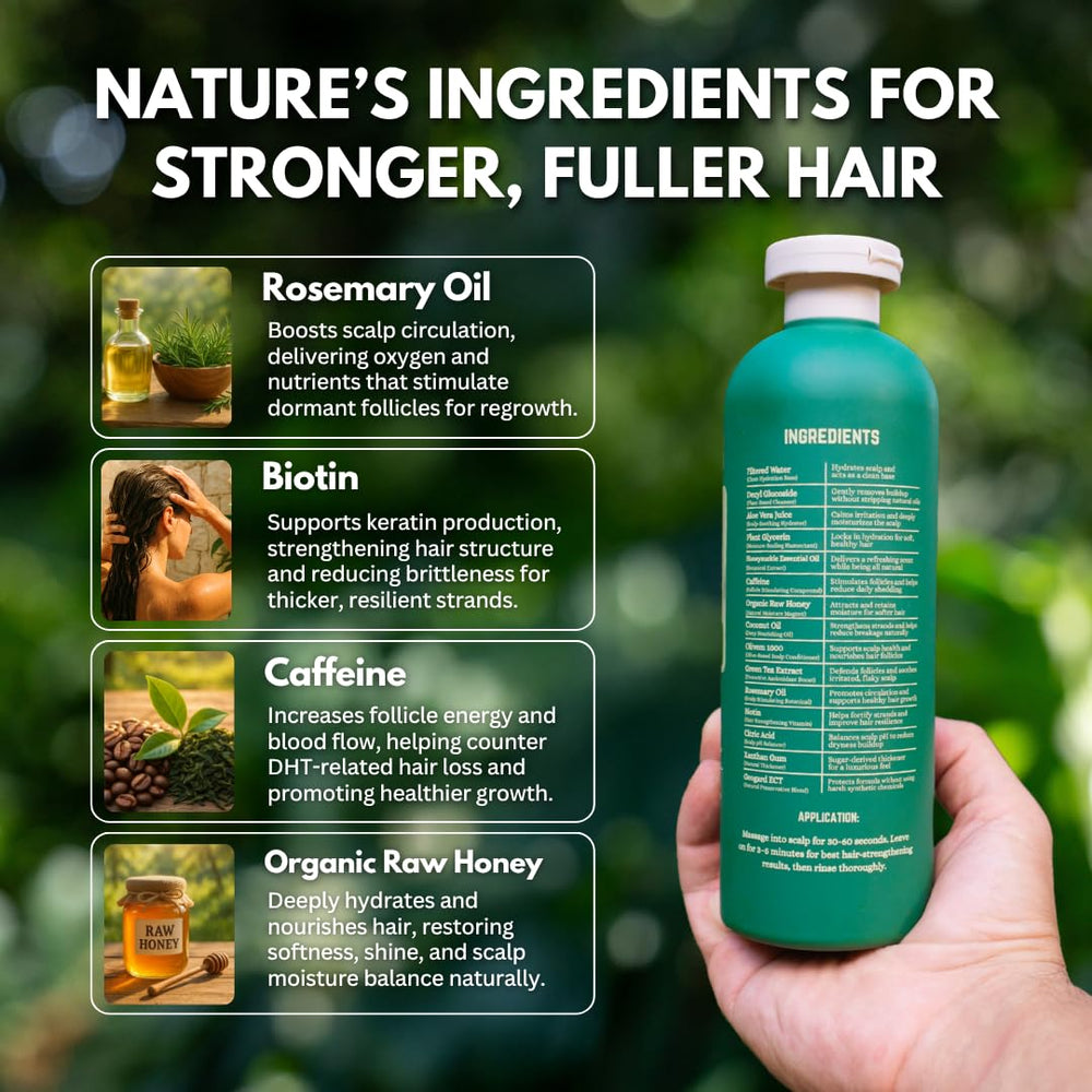 PRIMALS Shampoing Cuir Chevelu — Texture crémeuse et apaisement du cuir chevelu
