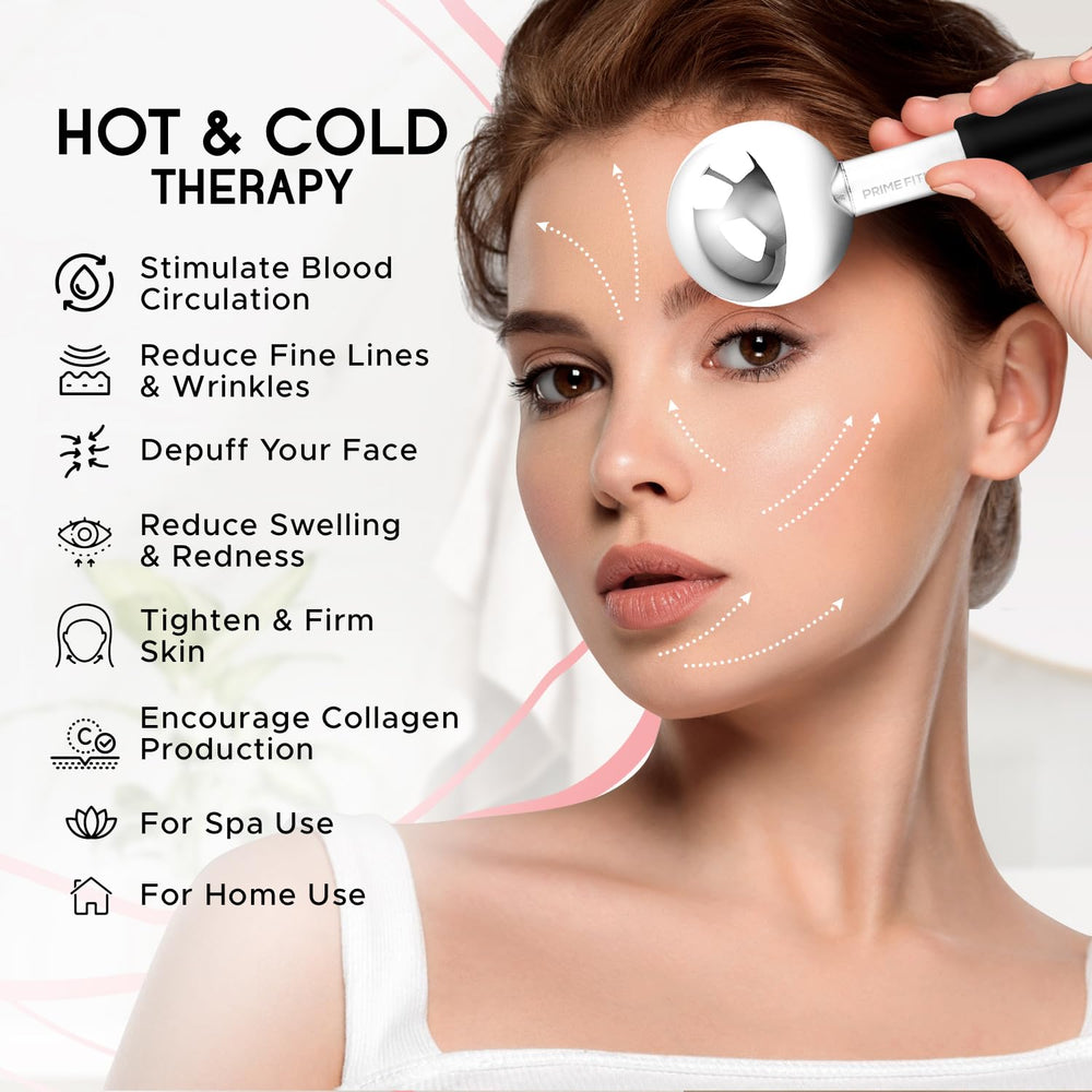 Prime Fitness Boule Glace Yeux Poches : réduit les poches et apaise le contour des yeux.