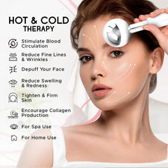 PRIME Fitness massageur visage cou yeux: massage ciblé pour réduire les poches et favoriser la détente.