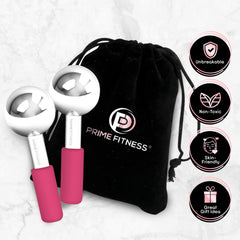 PRIME Fitness Masseur visage, cou et yeux, ciblé et rafraîchissant pour les contours.