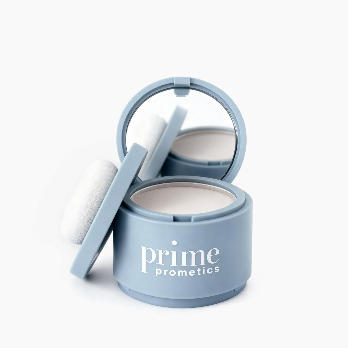 Prime Prometics Poudre ligne-cheveux instantanée pour masquer les racines et gris.