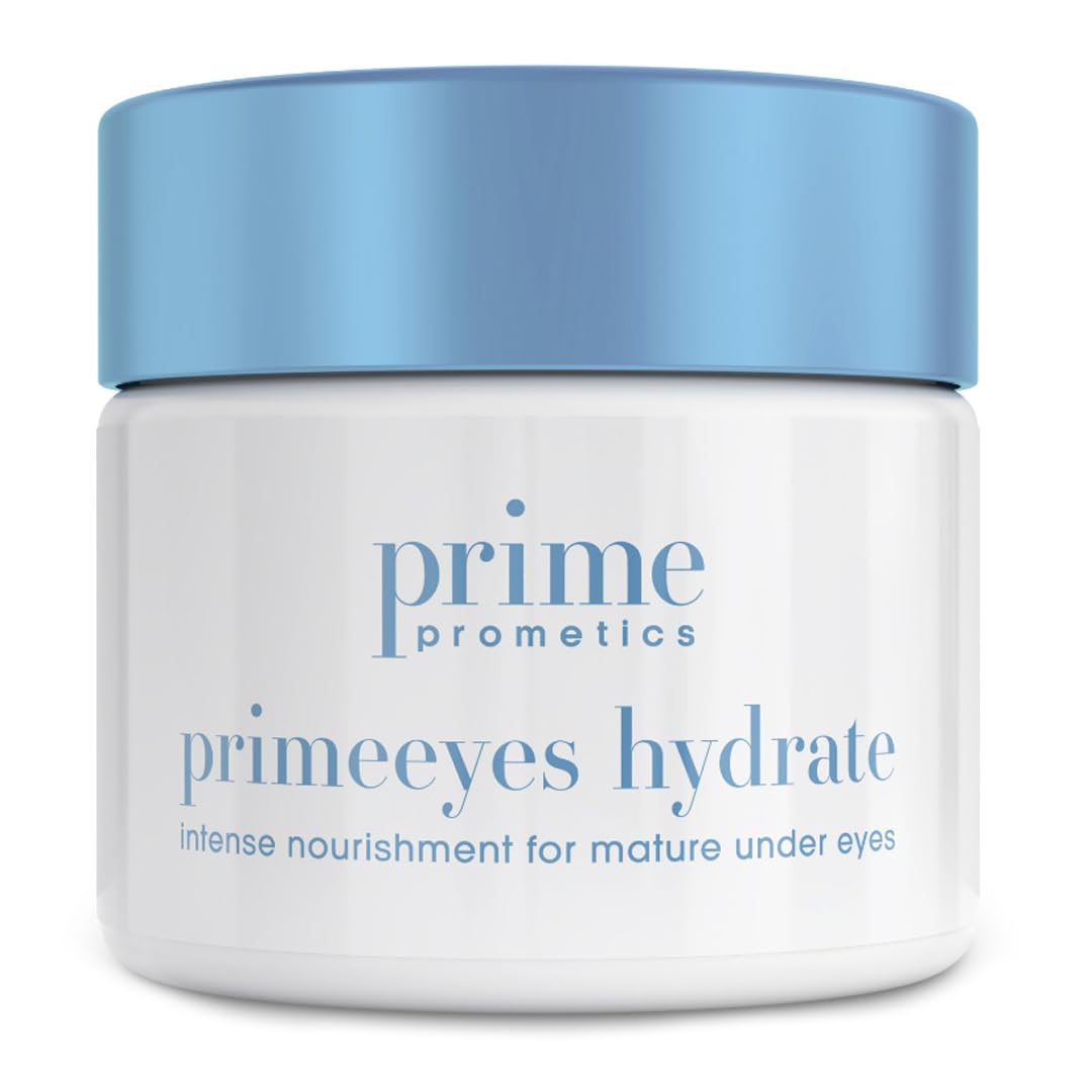 PrimeEyes Hydrate – bouteille-pompe: hydratation ciblée et pratique pour le contour des yeux.