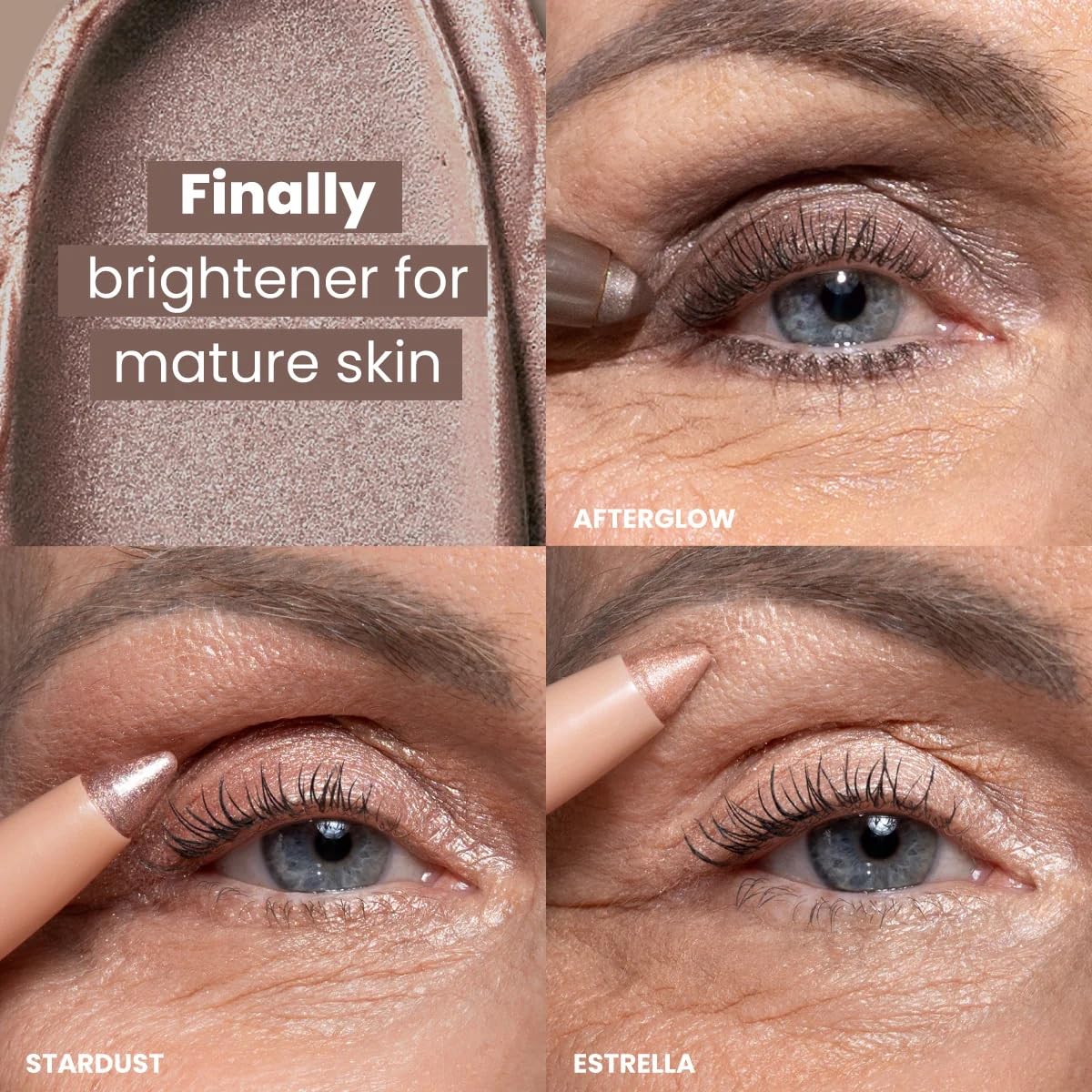 Application douce des sticks crèmeux PrimeEyes pour regard net et élégant.