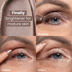 Application douce des sticks crèmeux PrimeEyes pour regard net et élégant.