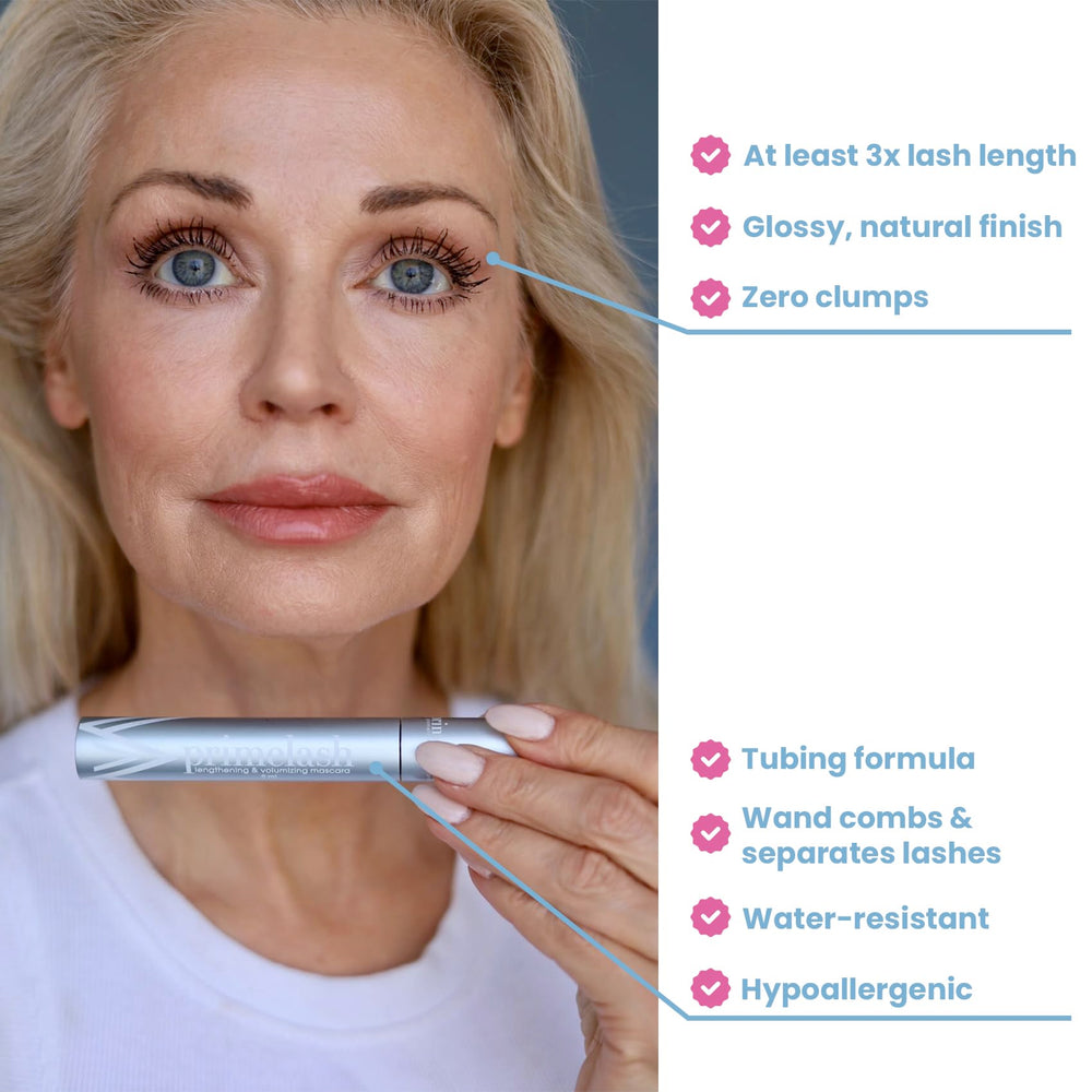 Prime Prometics PrimeLash brosse magique séparant les cils sans paquets.