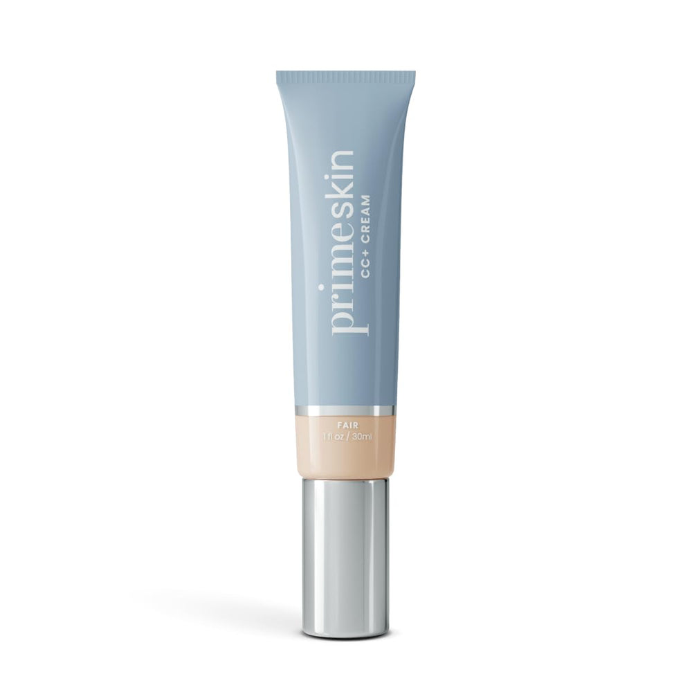 Prime Prometics PrimeSkin CC+ – Bouteille visible, hydratante et légère pour une base naturelle.
