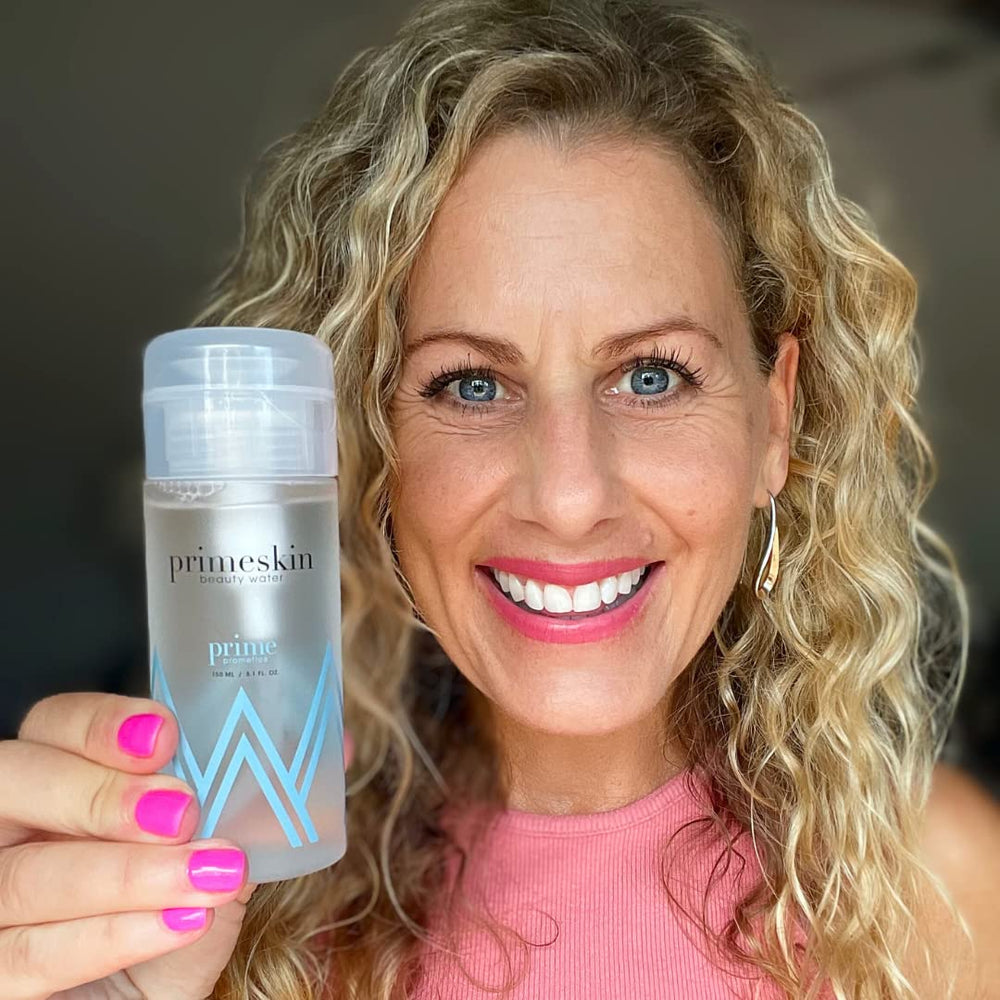 PrimeSkin Beauty Water – utilisation rapide en une gestuelle, pratique pour les soirs.