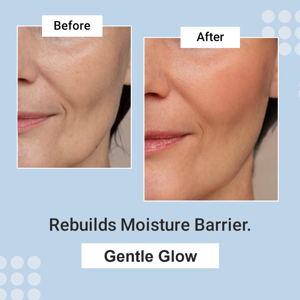 Application sur visage et cou avec PrimeWand Nourish pour teint frais