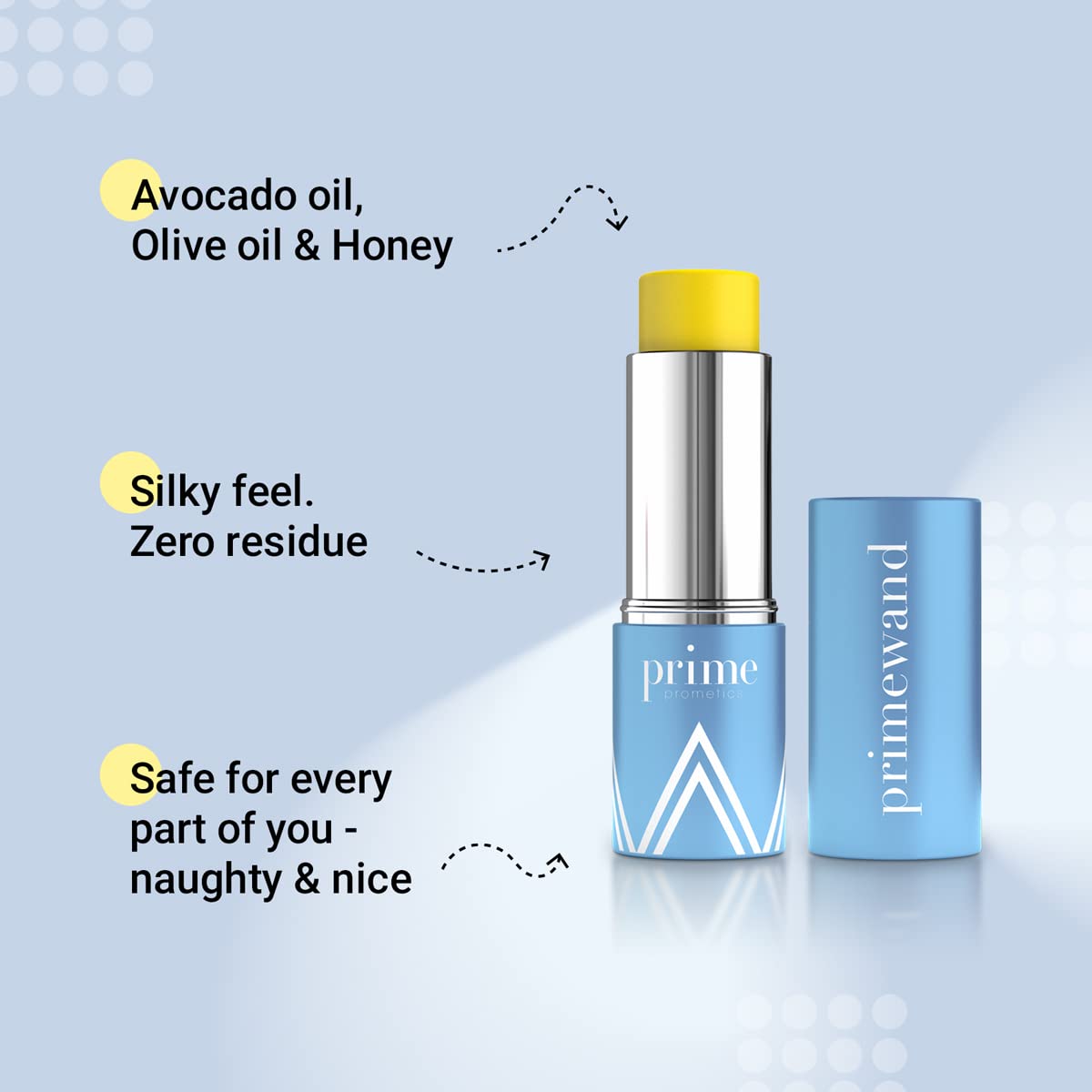 PrimeWand Nourish utilisé comme base maquillage hydratante
