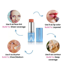 Prime Prometics PrimeWand Nude – hydratation nourrissante grâce au beurre de karité et huile de camélia.
