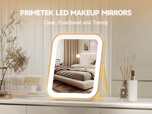 Miroir Primetek LED à 3 couleurs pour éclairage adapté