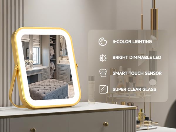 Miroir Primetek rotation 360° pour trouver l'angle idéal