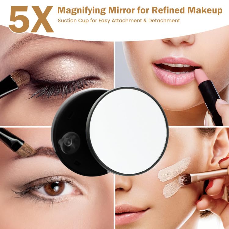PRIMETEK Miroir Vanity usage quotidien pour routine beauté