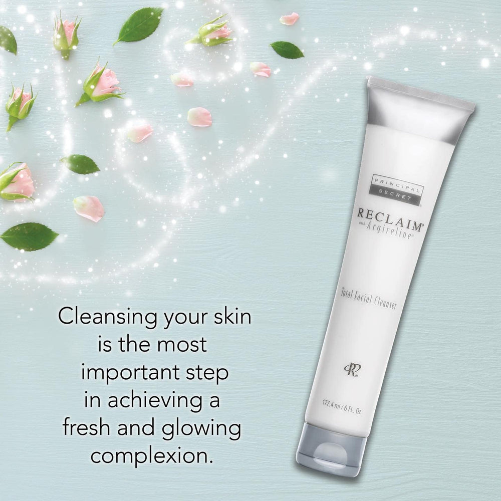 Principal Secret Reclaim Rinçage Rapide: rinçage efficace qui laisse la peau prête pour les soins.