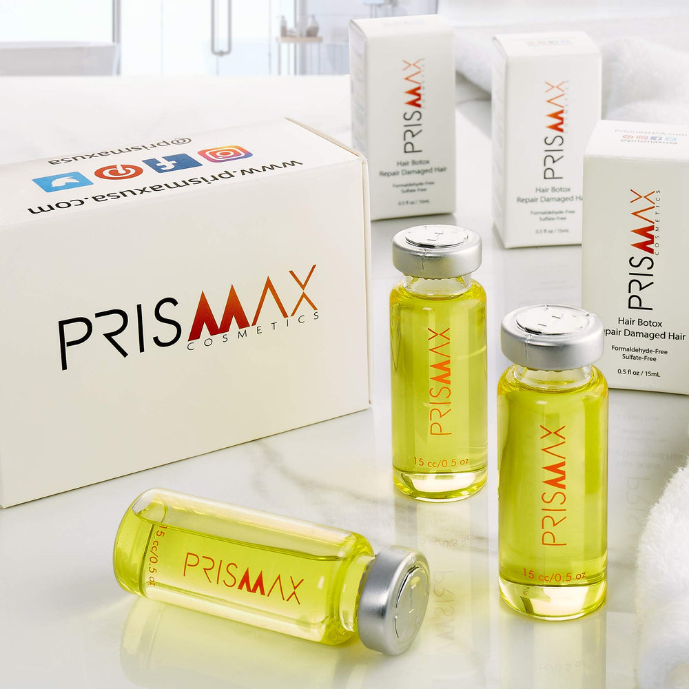 Prismax: application-masque-cheveux, soin concentré appliqué pour cheveux soyeux.