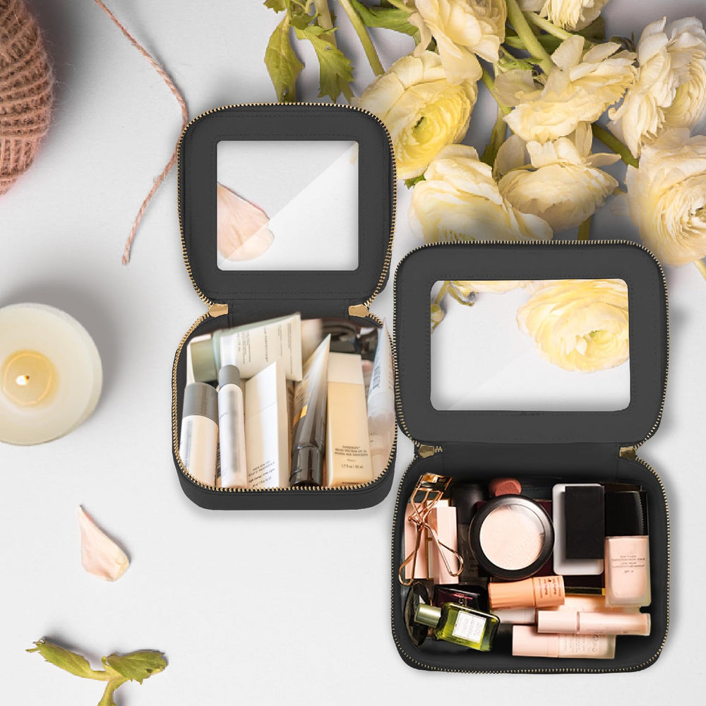 Prite pochette adaptée pour pinceaux, soins et câbles.