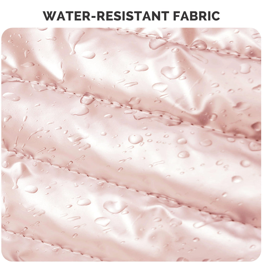 Prite Puffy sac maquillage voyage, matière imperméable protégeant vos essentiels.