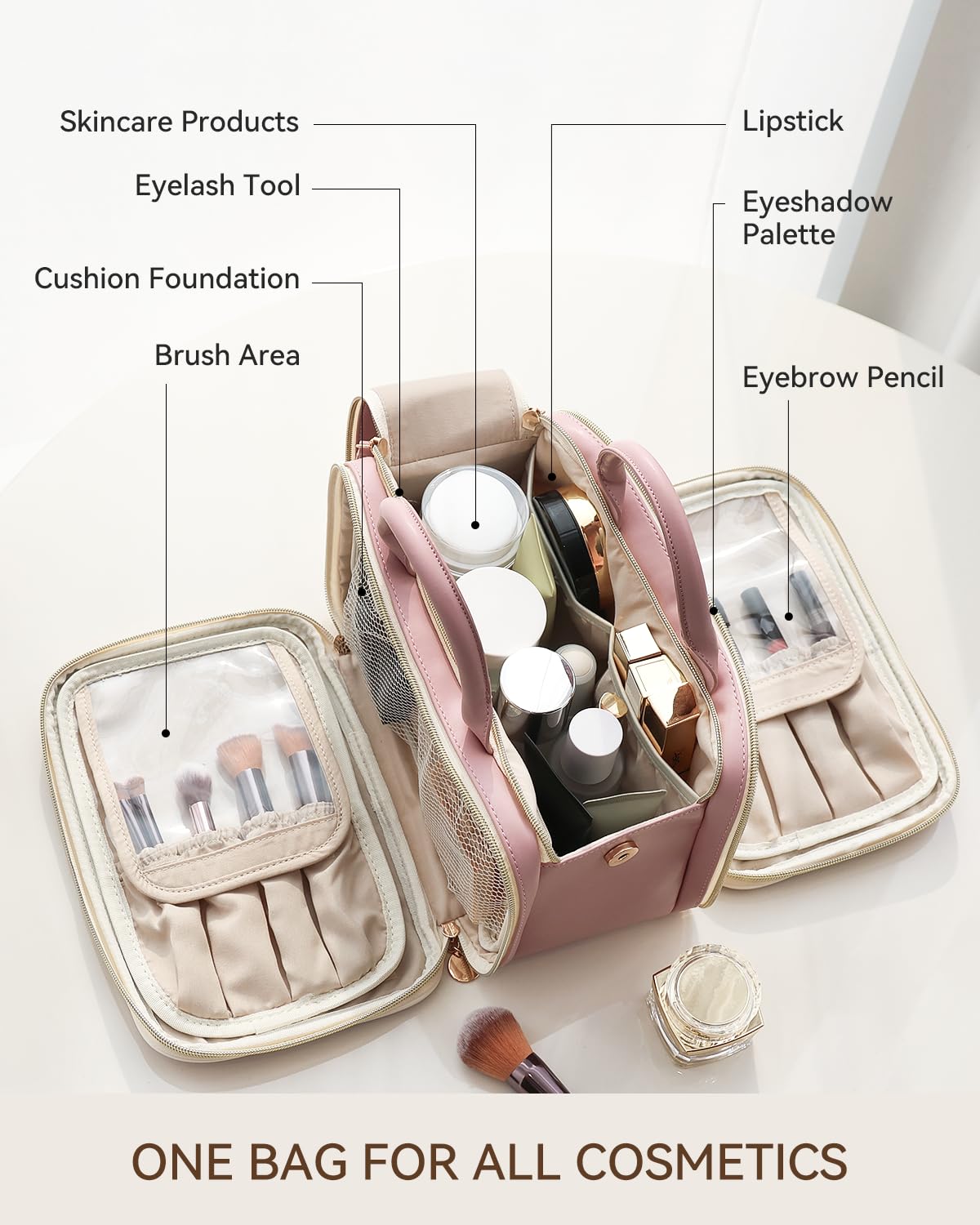 Porte-pinceaux autoportant du sac Prite garde les outils à portée