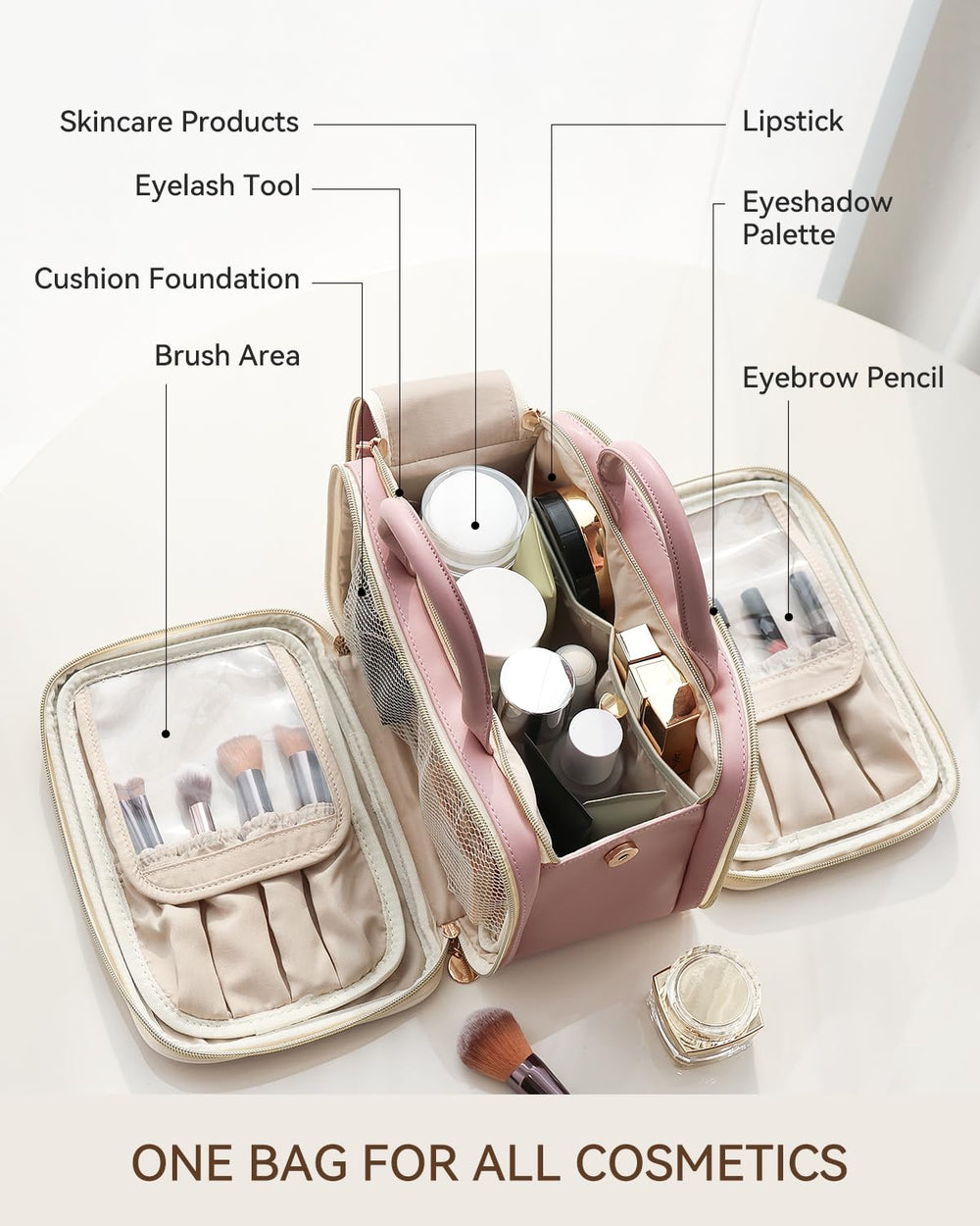 Porte-pinceaux autoportant du sac Prite garde les outils à portée