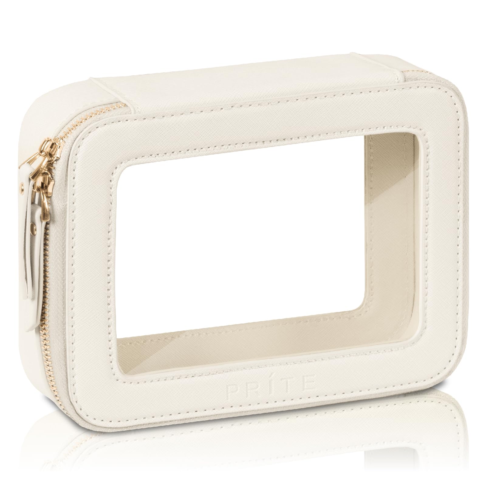 Prite sac-maquillage transparent, visibilite facile pour repérer vos produits en voyage.