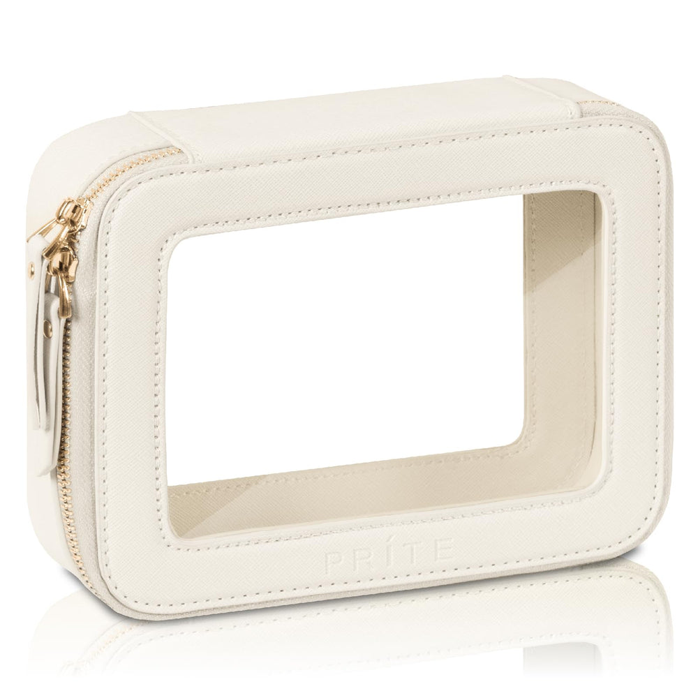 Prite sac-maquillage transparent, visibilite facile pour repérer vos produits en voyage.