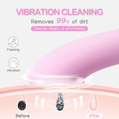PRITECH brosse visage exfoliation pores, peau plus lisse et clarifiée