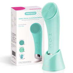 PRITECH brosse-visage en silicone pour un nettoyage en profondeur