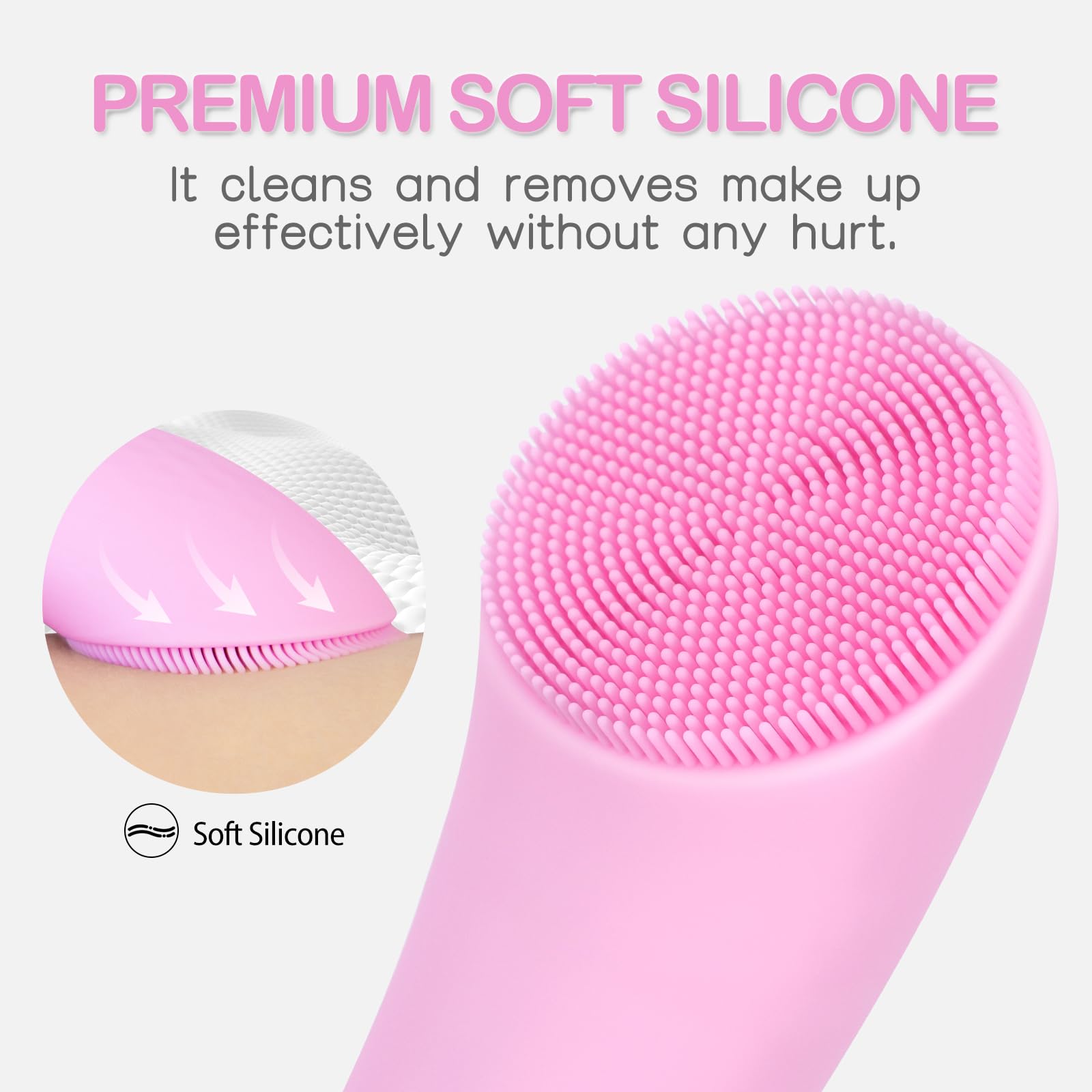 PRITECH brosse visage socle pratique assure rangement propre
