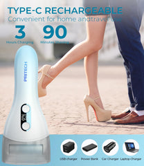 Dispositif IPX7 étanche, utilisation sûre sous la douche ou les pieds mouillés.
