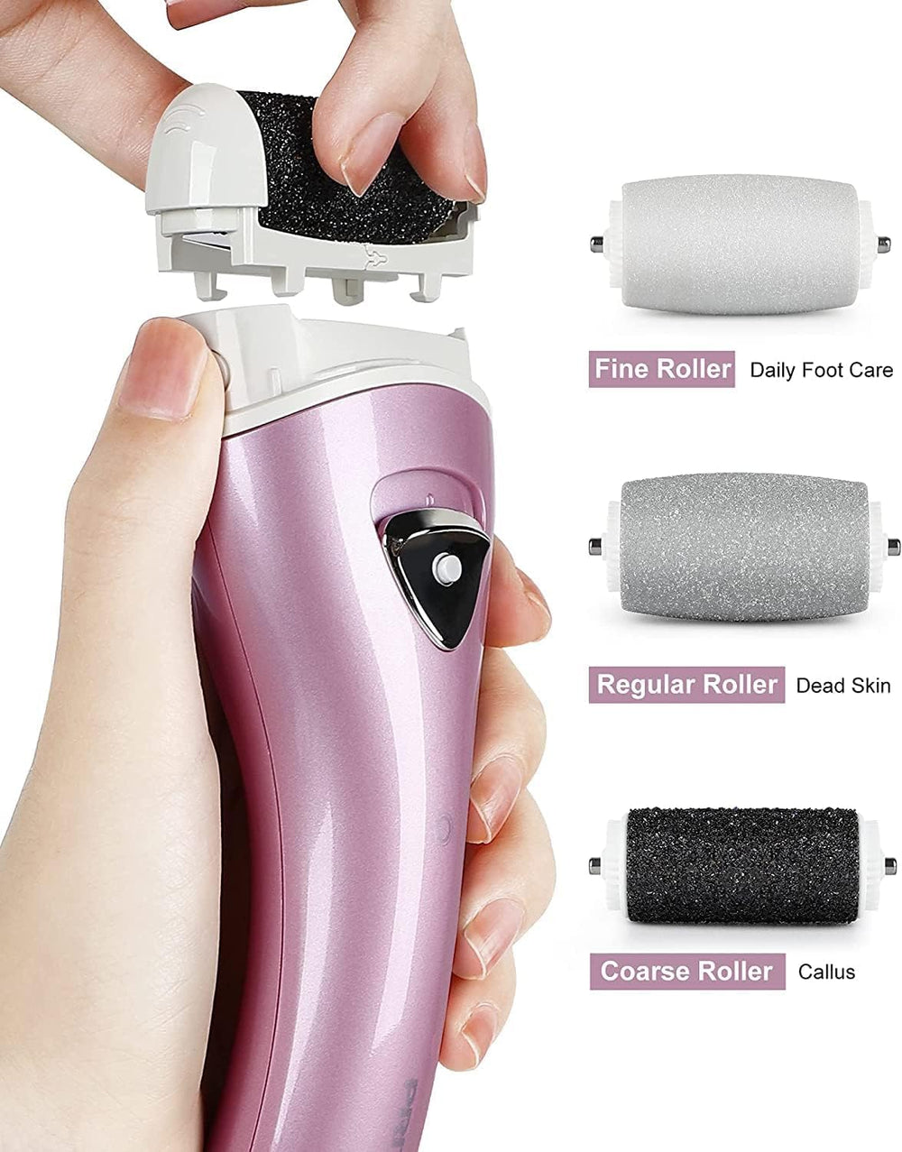 PRITECH-outil-pedicure-pied-électrique-ensemble: outil polyvalent pour des pieds soignés.