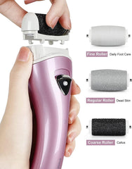PRITECH-outil-pedicure-pied-électrique-ensemble: outil polyvalent pour des pieds soignés.
