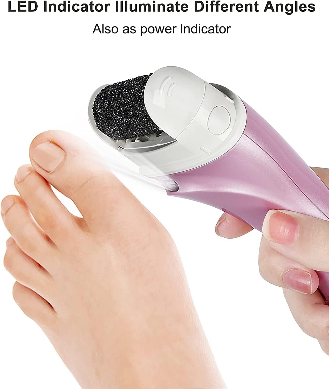 PRITECH-rouleaux-pieds-grain-variable: adapte la douceur selon les besoins de peau.
