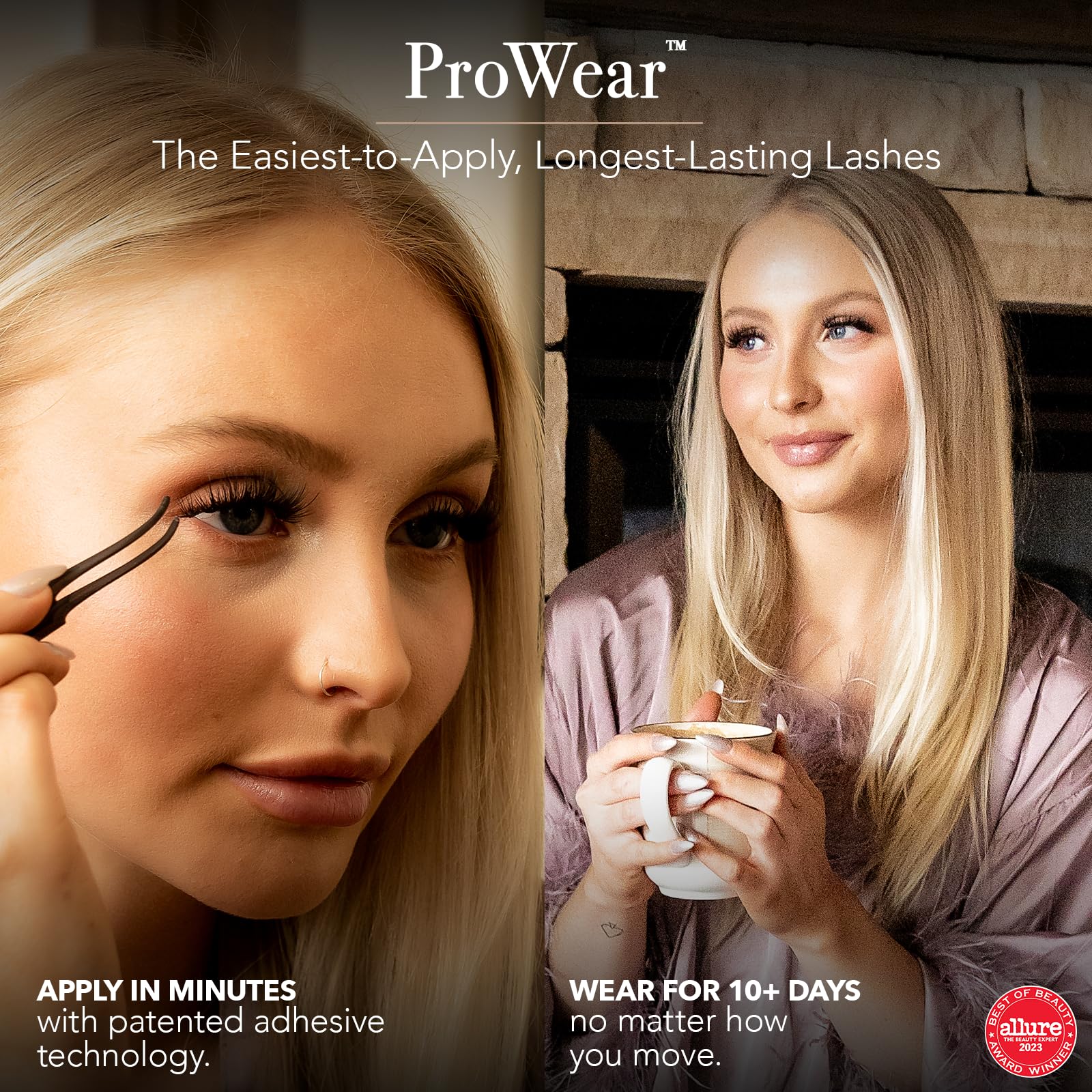 Pro Lash ProWear – groupe cils densité ajustable pour un look volumineux.