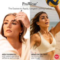 Pro Lash ProWear Clusters – adhésif ProLock prêt à l’emploi pour fixation sécurisée.