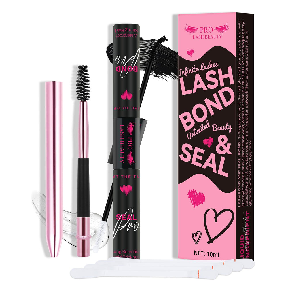 PRO LASHBEAUTY adhésif cils cluster noir Bond: tenue longue durée.