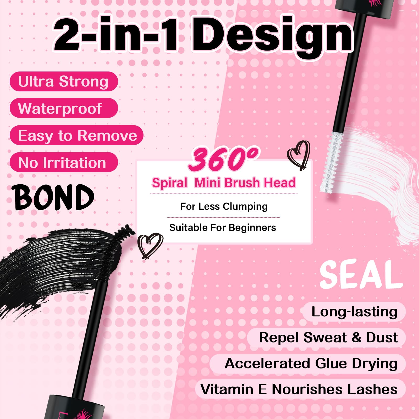 PRO LASHBEAUTY cils doux et légers: confort tout au long de la journée