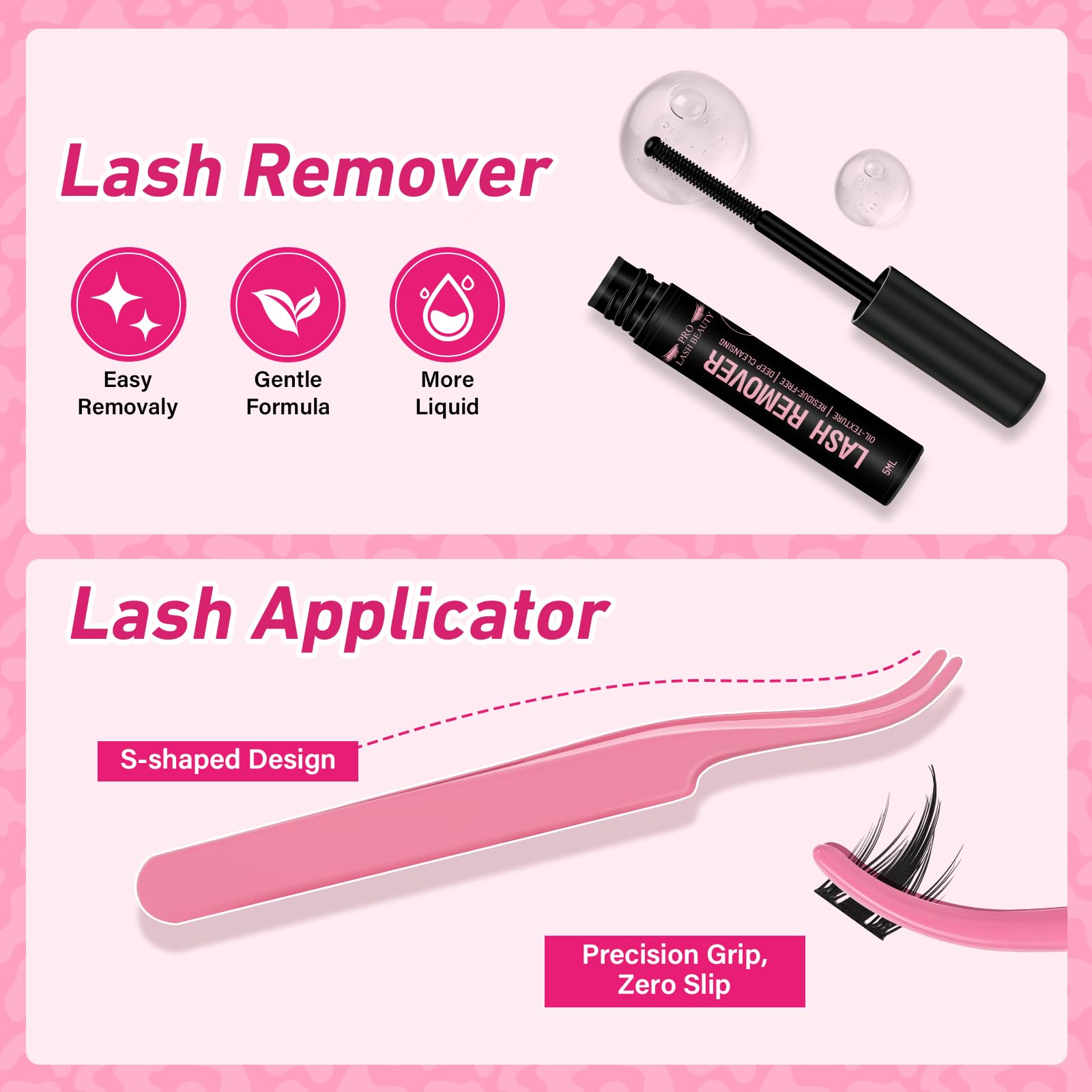 Cils en grappes Anime PRO LASHBEAUTY pour une apparence légère et modulable