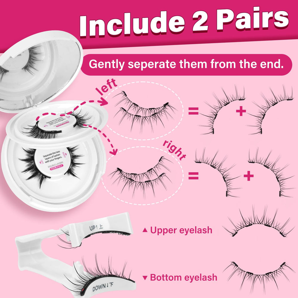 PRO LASHBEAUTY cils-magnetiques-reutilisables, parfaits pour travail et sorties nocturnes.