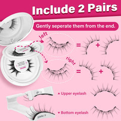 PRO LASHBEAUTY cils-magnetiques-reutilisables, parfaits pour travail et sorties nocturnes.