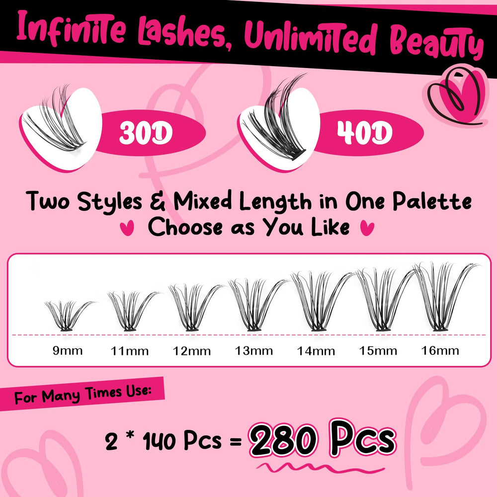 PRO LASHBEAUTY – dissolvant cils, démaquille facilement sans abîmer