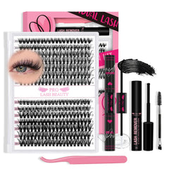 PRO LASHBEAUTY – kit cils 280 pièces, permet un look personnalisé facilement