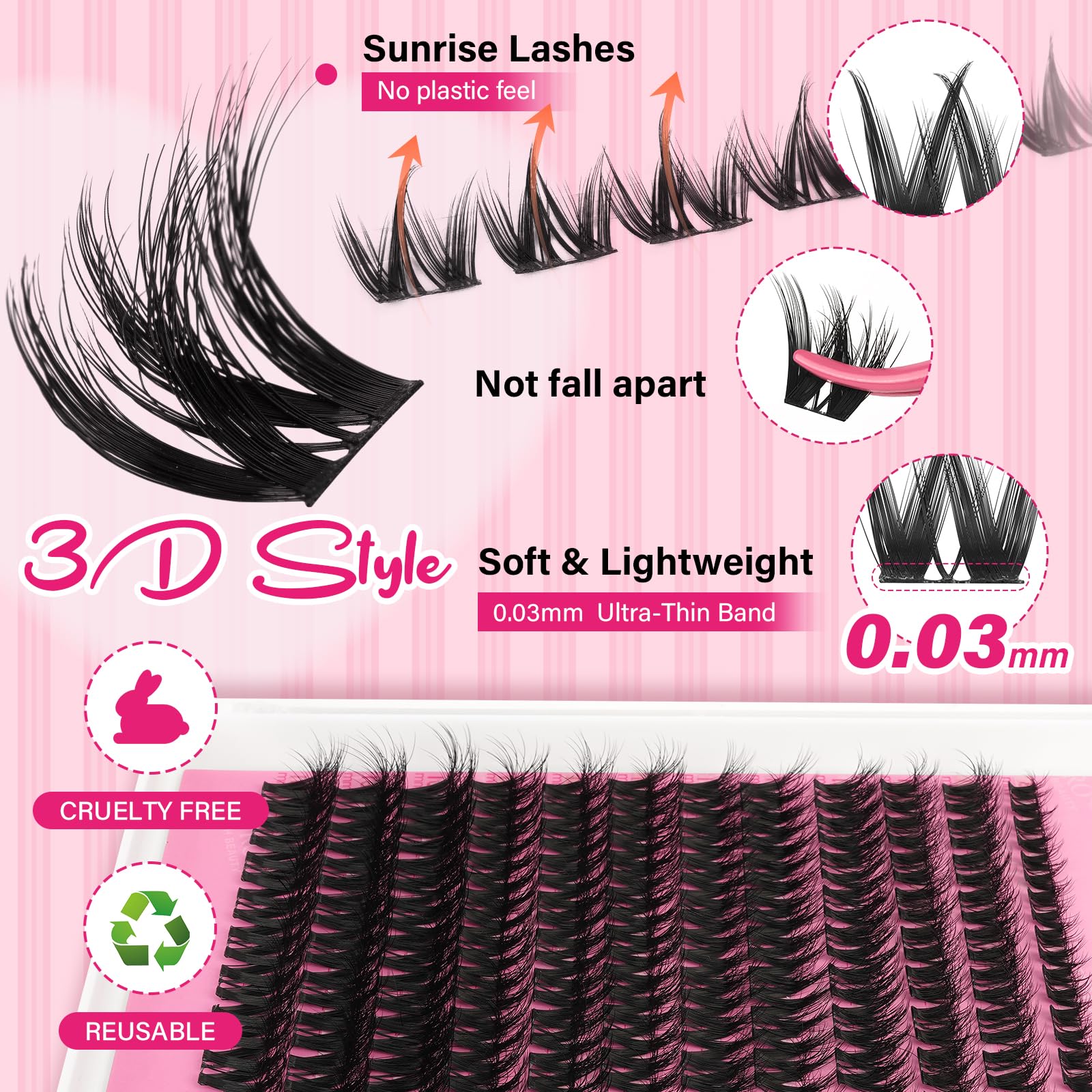 PRO LASHBEAUTY colle cils douce pour une application précise et sans irritation.