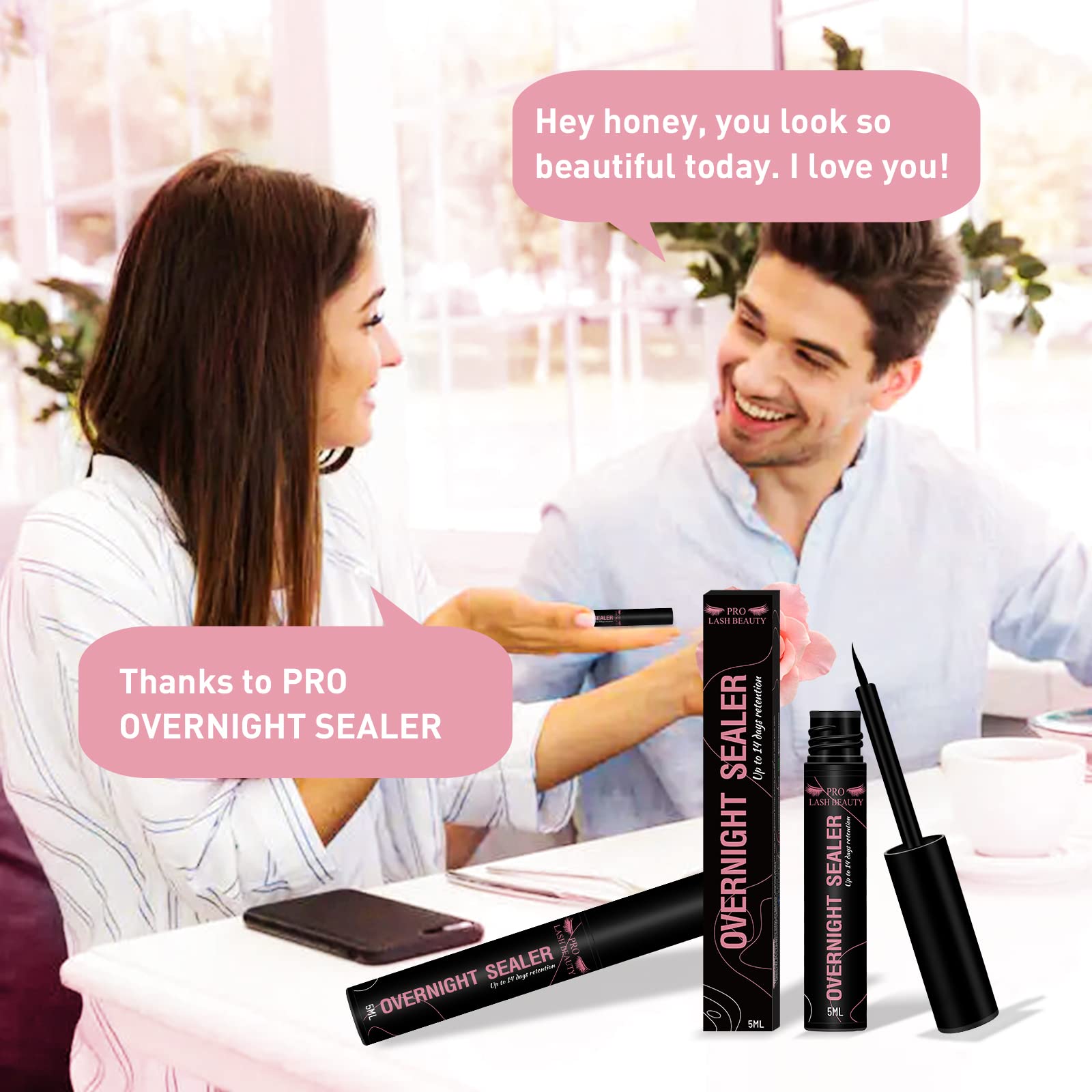 PRO LASHBEAUTY Overnighter: nourrissant et noir profond pour un effet uniforme.