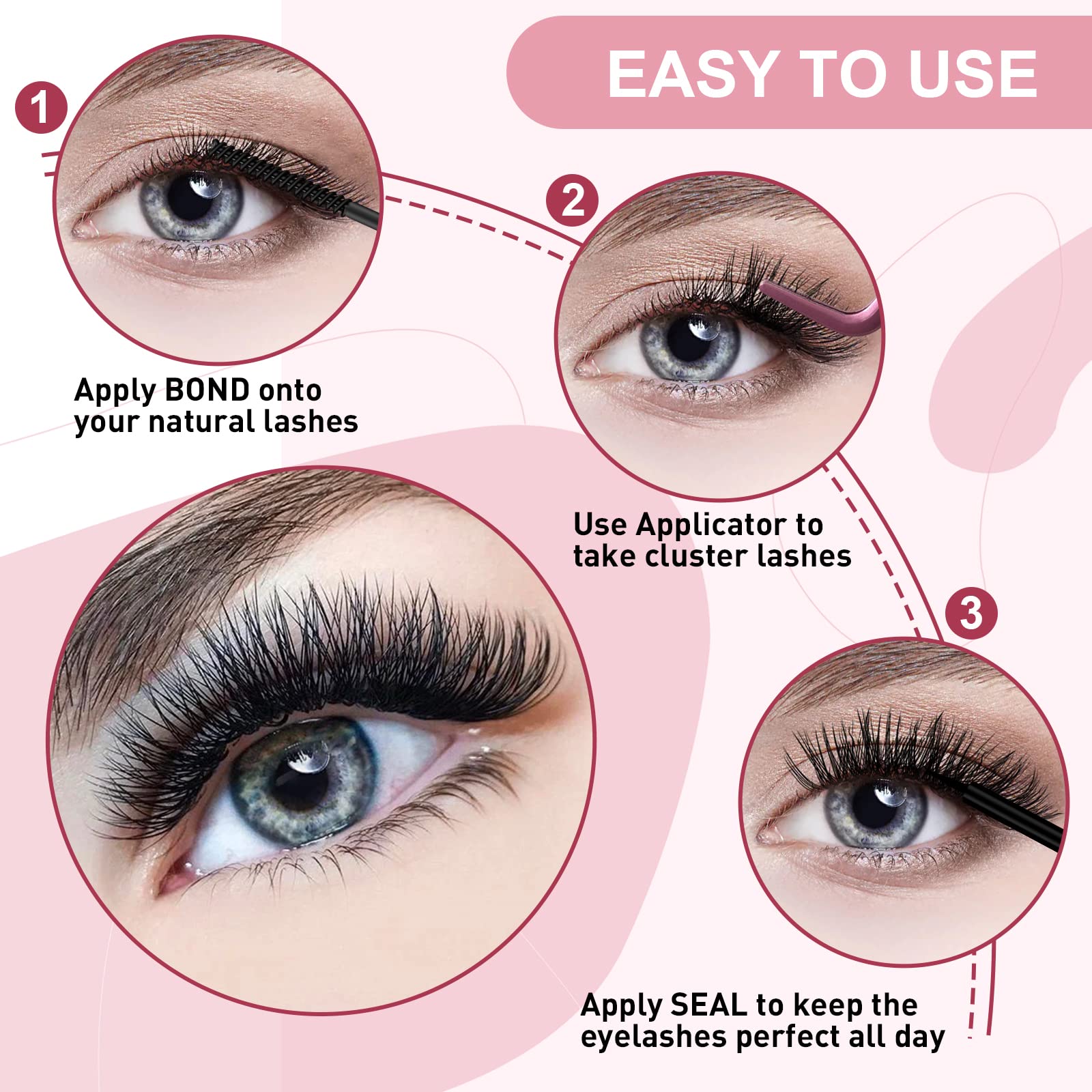 PRO LASHBEAUTY Overnighter: utilisation à domicile sans technicien nécessaire.