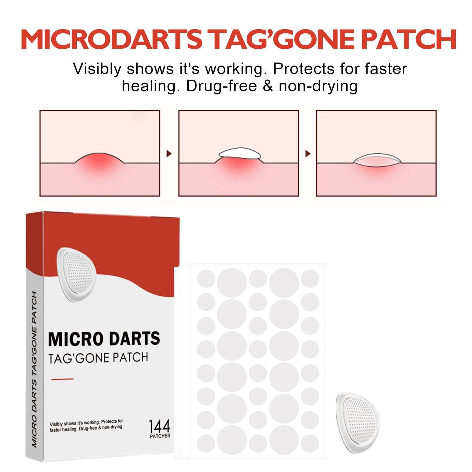 Patch Pro Microdarts tailles variées pour zones spécifiques